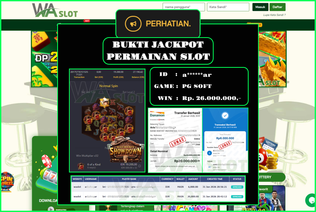 WASLOT –  WILD BOUNTY SHOWDOWN