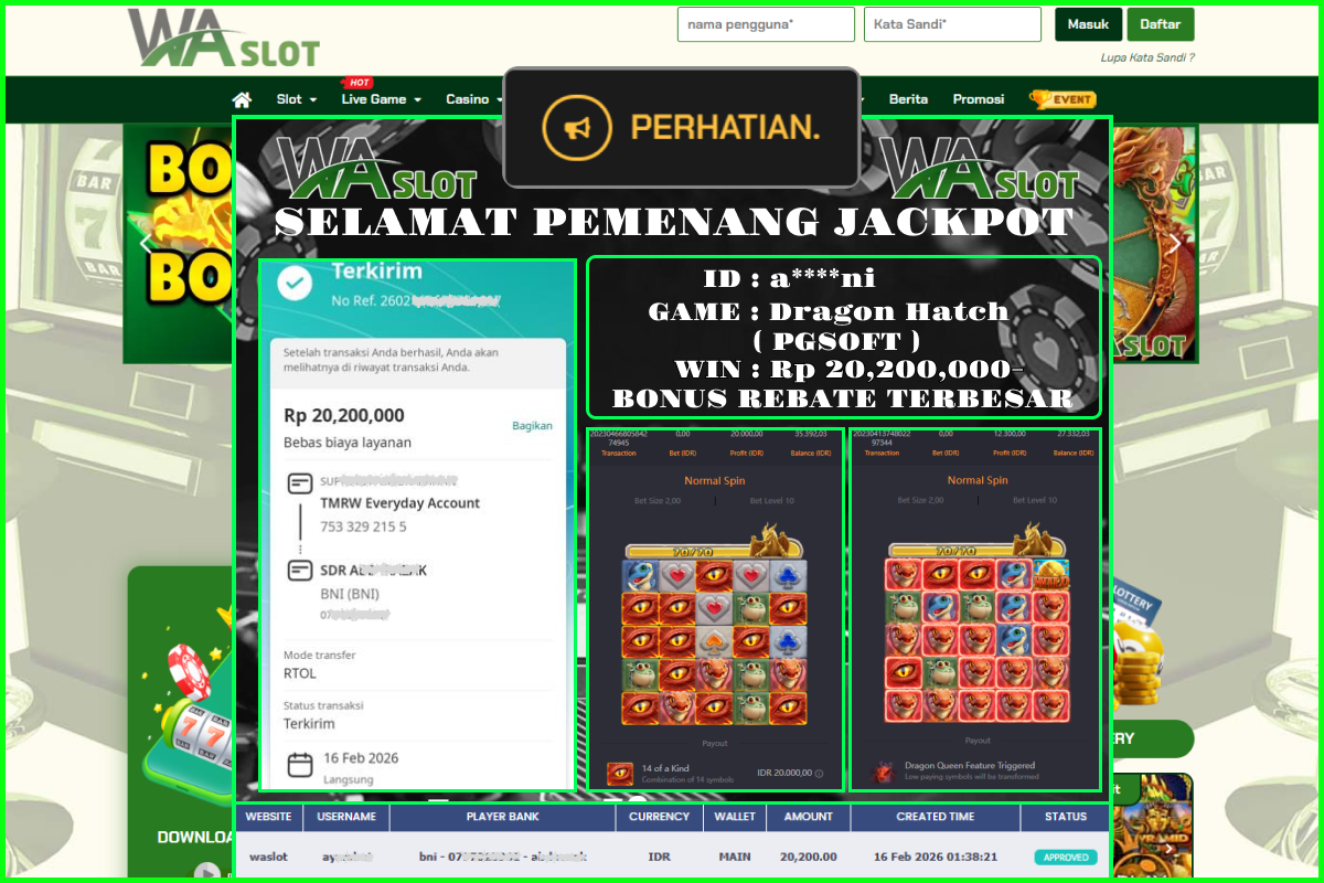 DRAGON HATCH ( PGSOFT )