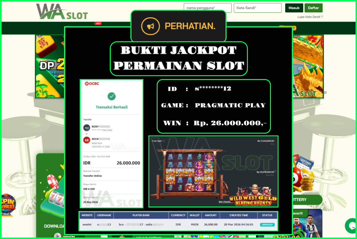 WASLOT – WILD WEST GOLD BLAZING BOUNTY