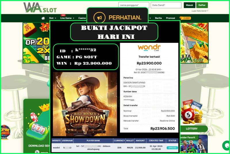 WASLOT – WILD BOUNTY SHOWDOWN